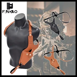 Funda táctica de pistola con bandolera liberación rápida para Airsoft