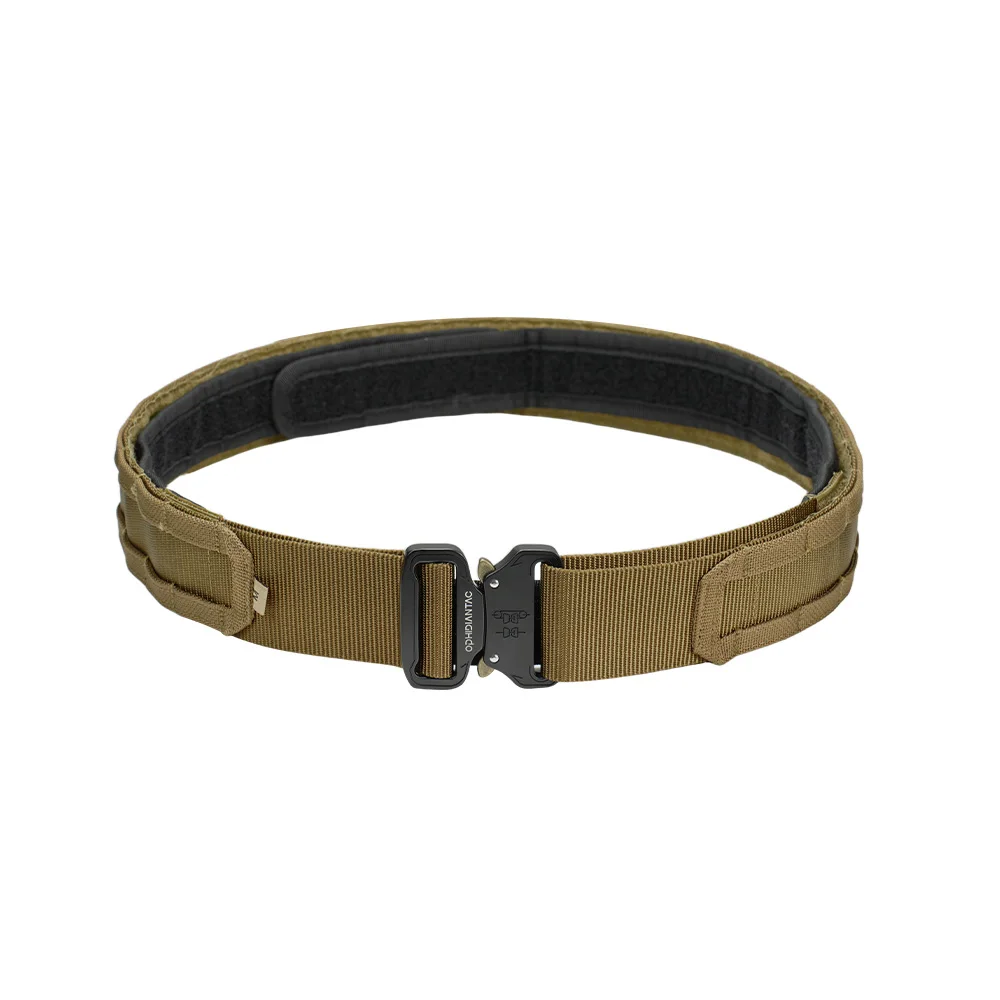 Cinturón de nailon de doble capa con sistema Molle