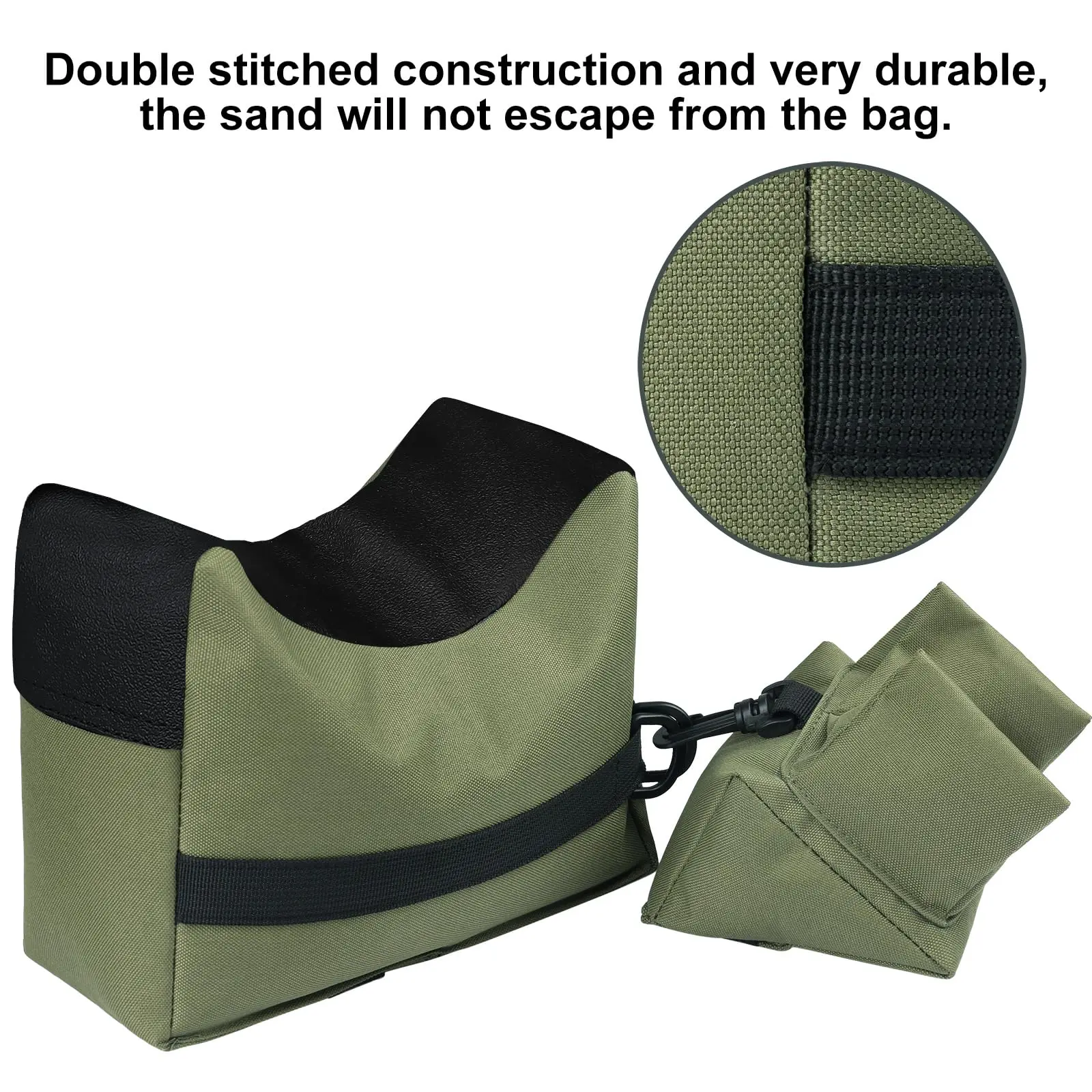 Bolsa de apoyo para tiro táctico CS Airsoft: sin relleno exterior - imagen 4