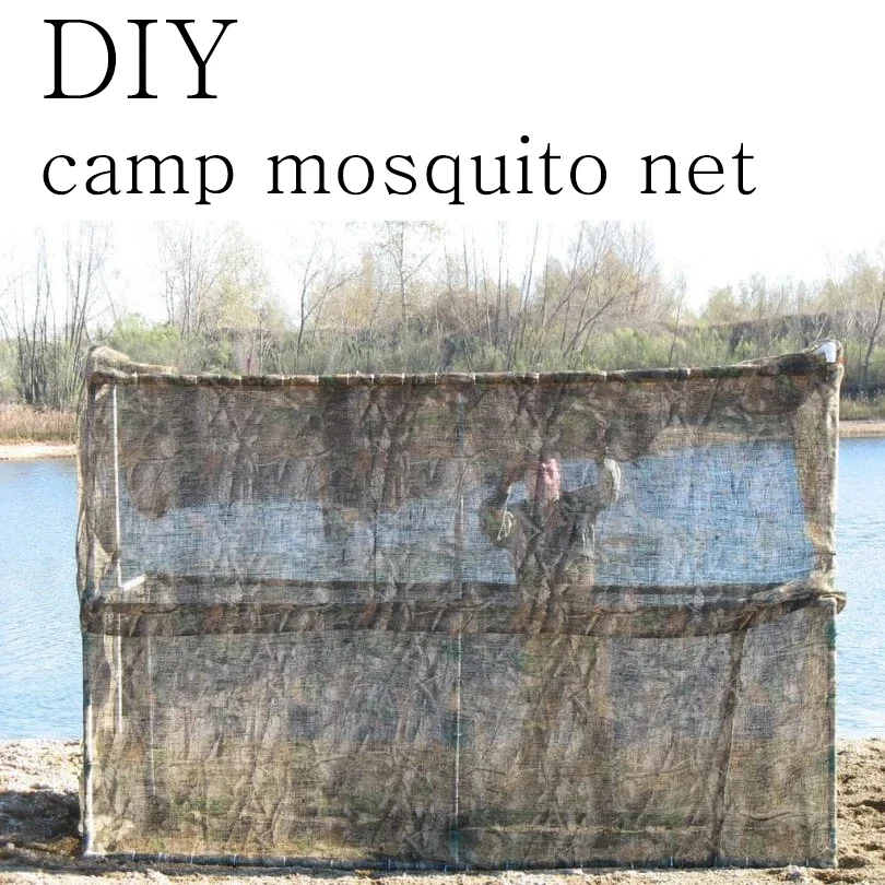 Mosquitera táctica woodland para tienda de campaña camping - imagen 3