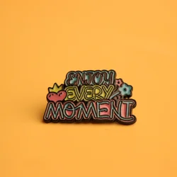 Pin solapa esmaltado broche metal para ropa y bolsos
