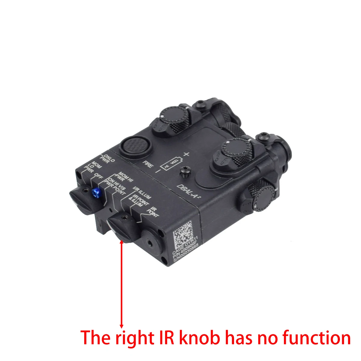 Conector y control de la unidad