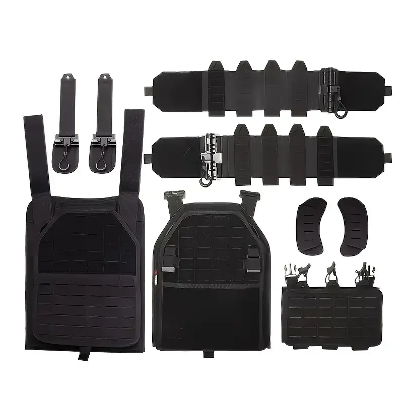 Chaleco portaplacas táctico Multicam nailon 1000D - imagen 2