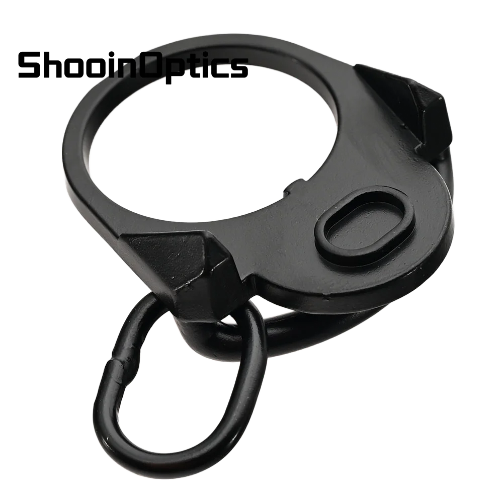 Soporte Giratorio MP A.S.A.P – Base Montaje Correas Acero Negro Táctico - imagen 2