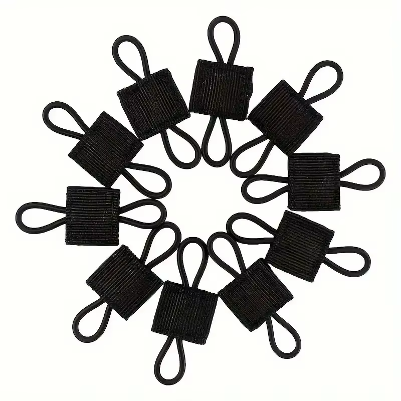 Boucle fixant une antenne sur un gilet