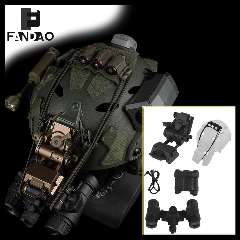 Cordón elástico antipérdida para batería de casco NVG L4G24