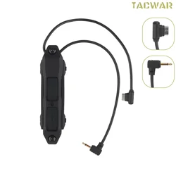 TAPS Interruptor táctico remoto de presión doble función para linterna
