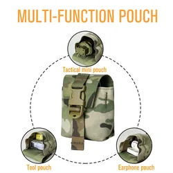 UNIONTAC bolsa MOLLE 500D nylon – bolsa de granada táctica