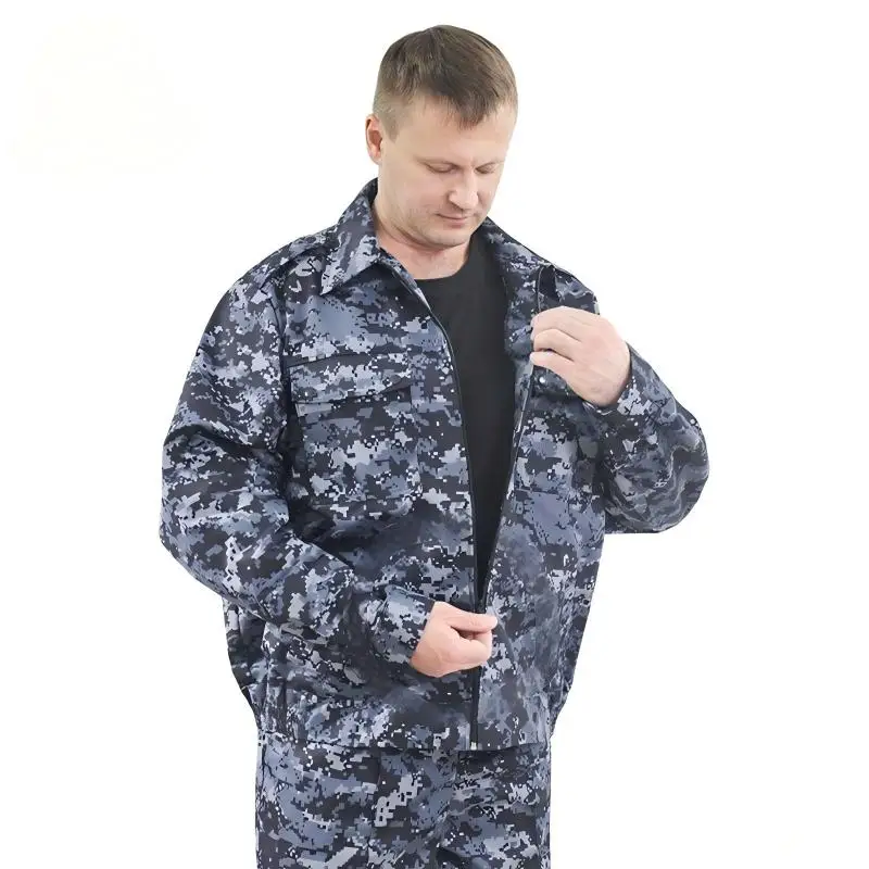 Uniforme combate ruso azul oscuro – Chaqueta táctica militar servicio exterior - imagen 4