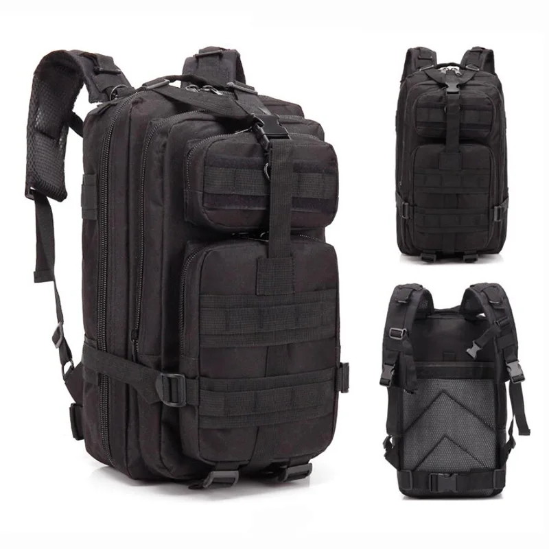 Uso de la mochila táctica en exteriores