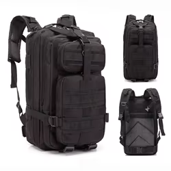 Rekking Mochila táctica MOLLE 20L camuflaje para caza y outdoor
