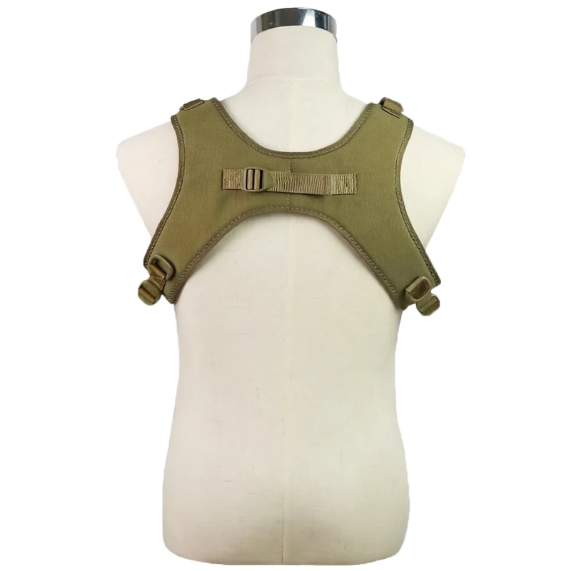 Arnés táctico airsoft para rifle, chaleco de seguridad tipo H - imagen 2