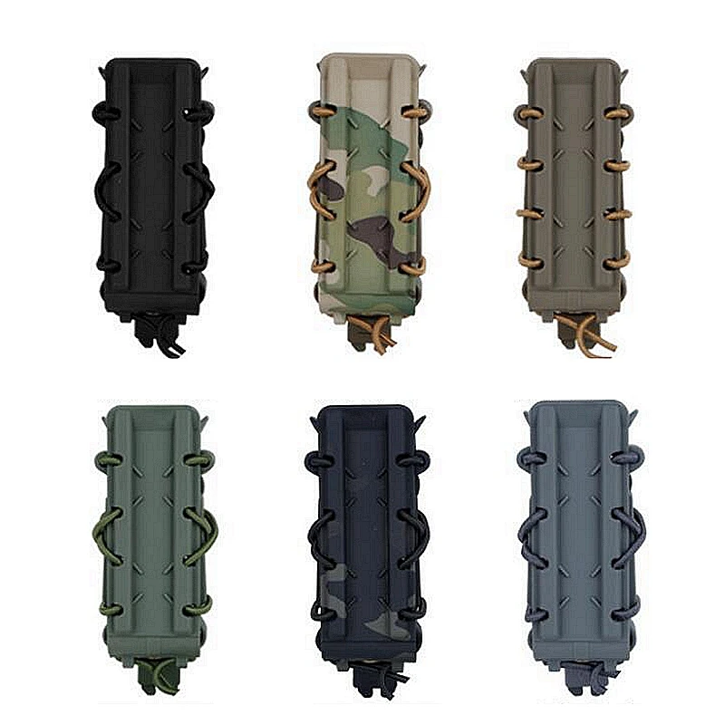 Funda táctica para cargador de pistola MOLLE, caza - imagen 5