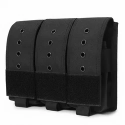 Bolsa porta cargadores táctica MOLLE impermeable con solapa de velcro