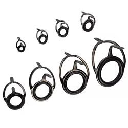 Anillos de ojo para caña pescar – Set 8 acero inoxidable