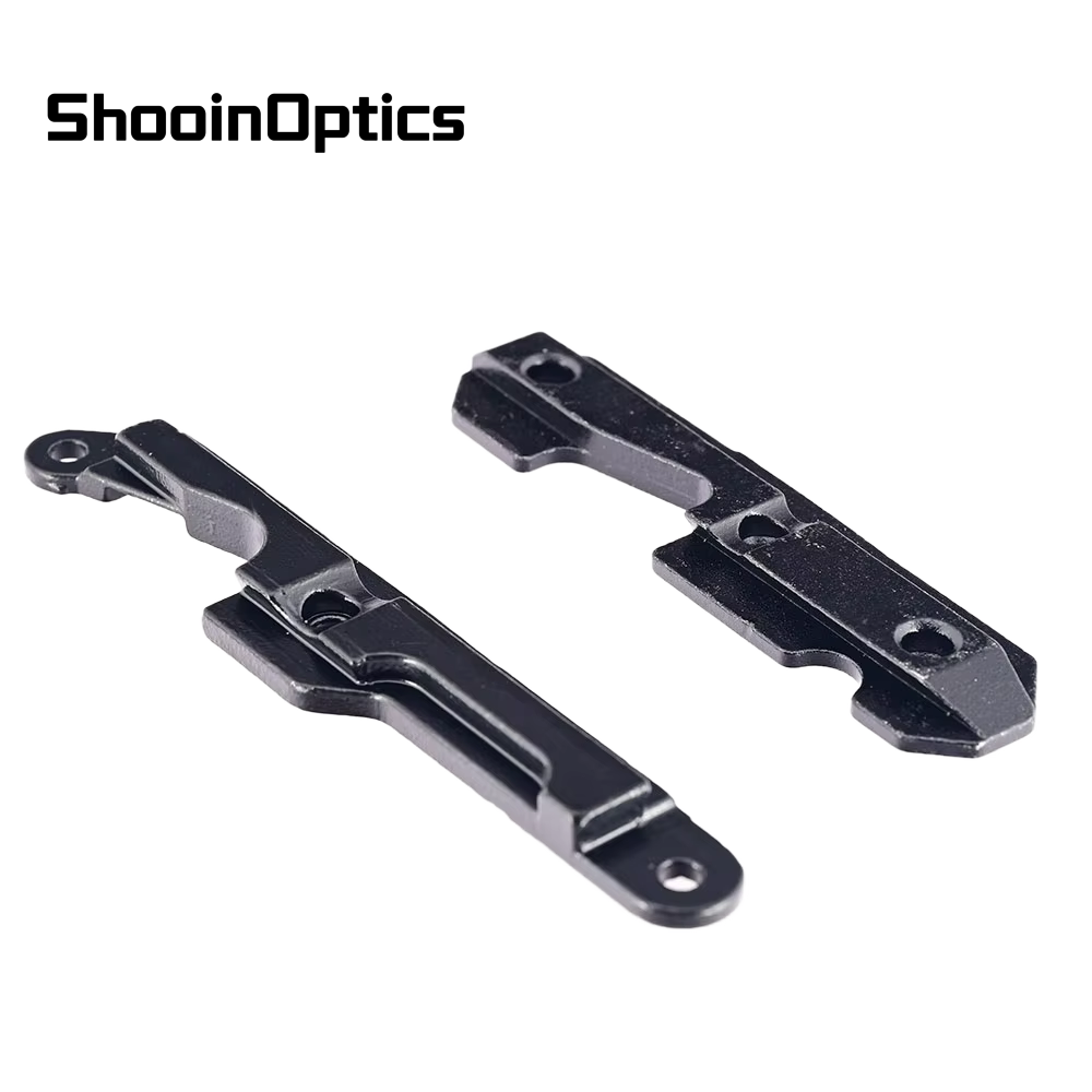 Shooin Optics Riel Lateral Dovetail AK – Montaje Acero Táctico