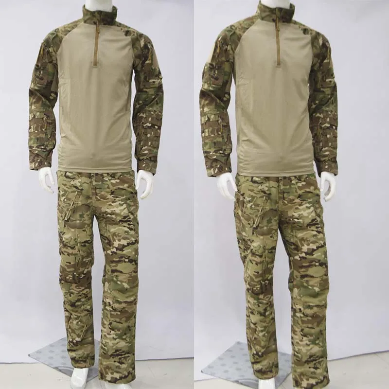Uniforme táctico Multicam para airsoft: camisa combate y cargo - imagen 5