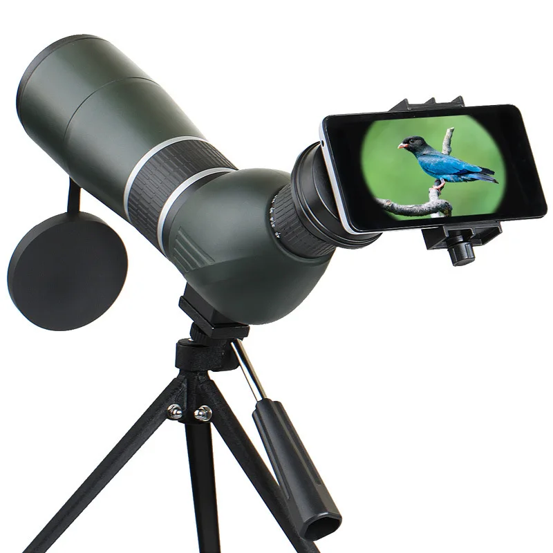 Monocular 20-60x60 Bak4 impermeable observación aves naturaleza - imagen 2