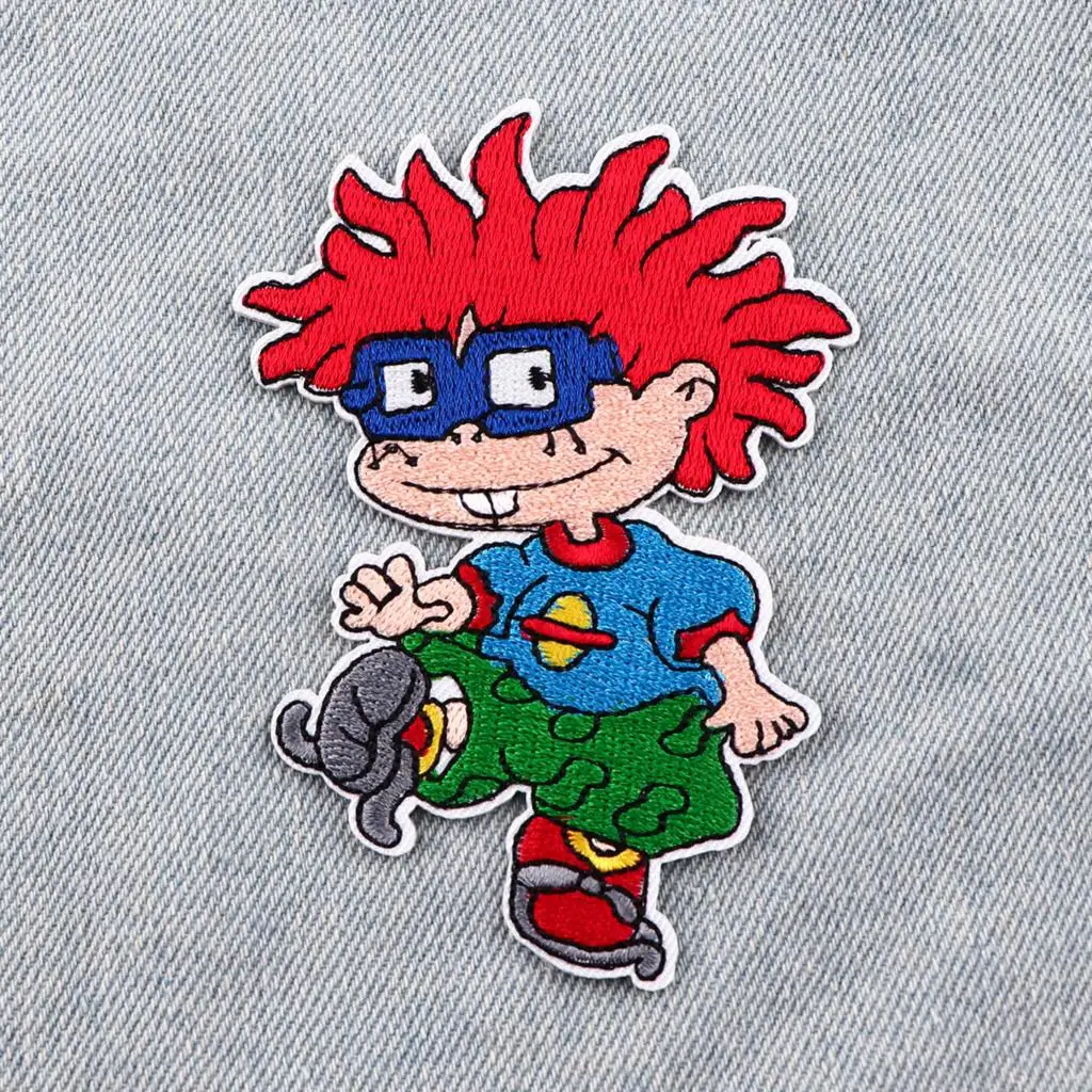 AD2857 Parche bordado dibujos animados - apliques para ropa infantil - imagen 4