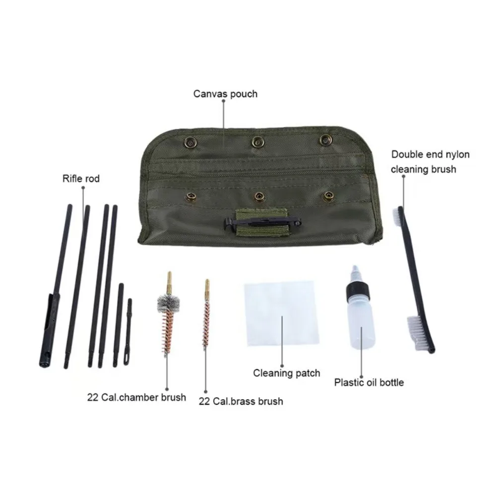 Kit de limpieza para armas AR15 M16 M4: cepillos 5,56 mm - imagen 3