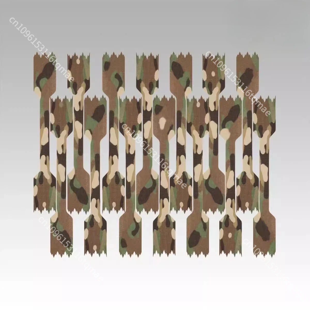 Camuflaje para casco con tiras textiles MOLLE y protector de hombro