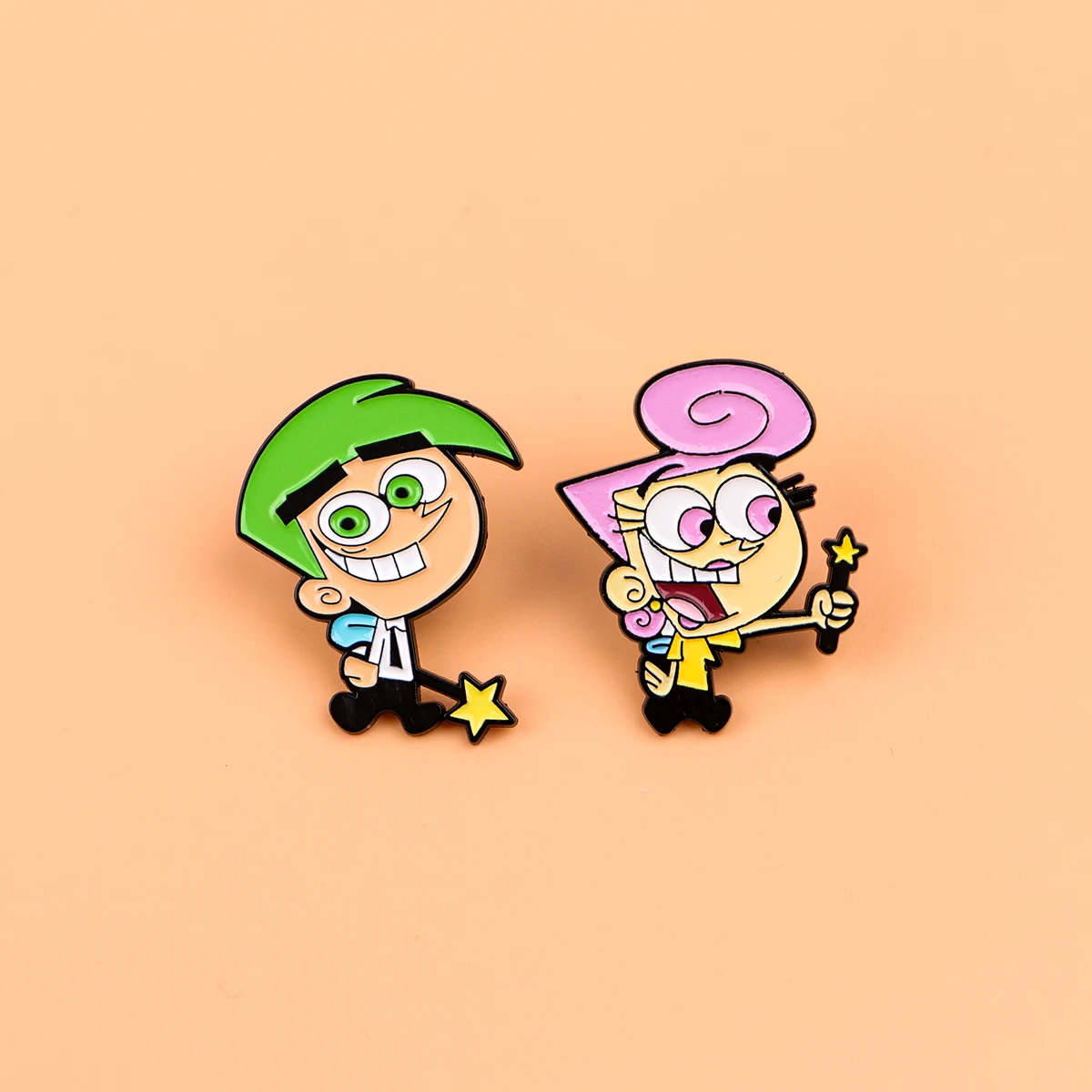 Pin esmaltado infantil de dibujos animados para solapa y mochila - imagen 2