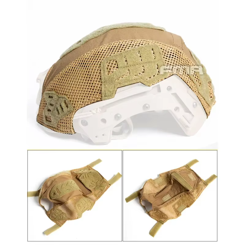 Funda casco caza táctico WENDY piel protección FTP - imagen 3
