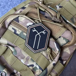 Parche táctico bordado gancho y bucle moral militar para ropa