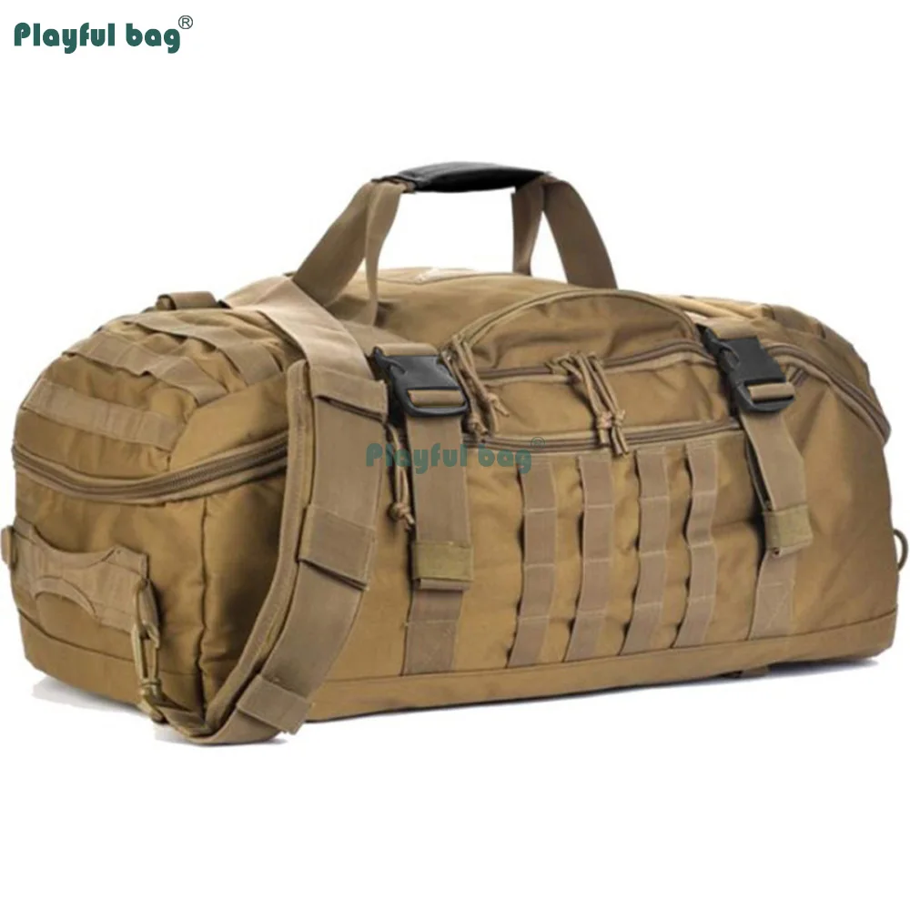 Mochila táctica de camuflaje multifuncional resistente para exterior - imagen 4