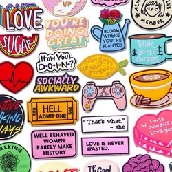 Parche termoadhesivo bordado taza dibujos animados – para chaquetas