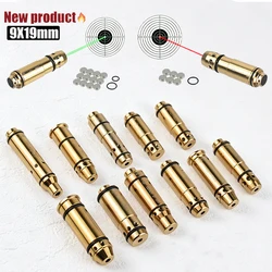 Cartucho de entrenamiento táctico 9mm con láser para Glock 43/17/19