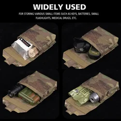 Bolsa utilitaria táctica ligera YKK con presilla cinturón para caza