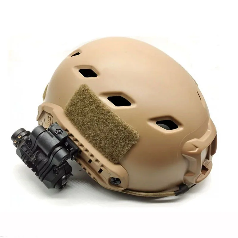 Soporte ajustable para linterna de casco con correa multiposición - imagen 3