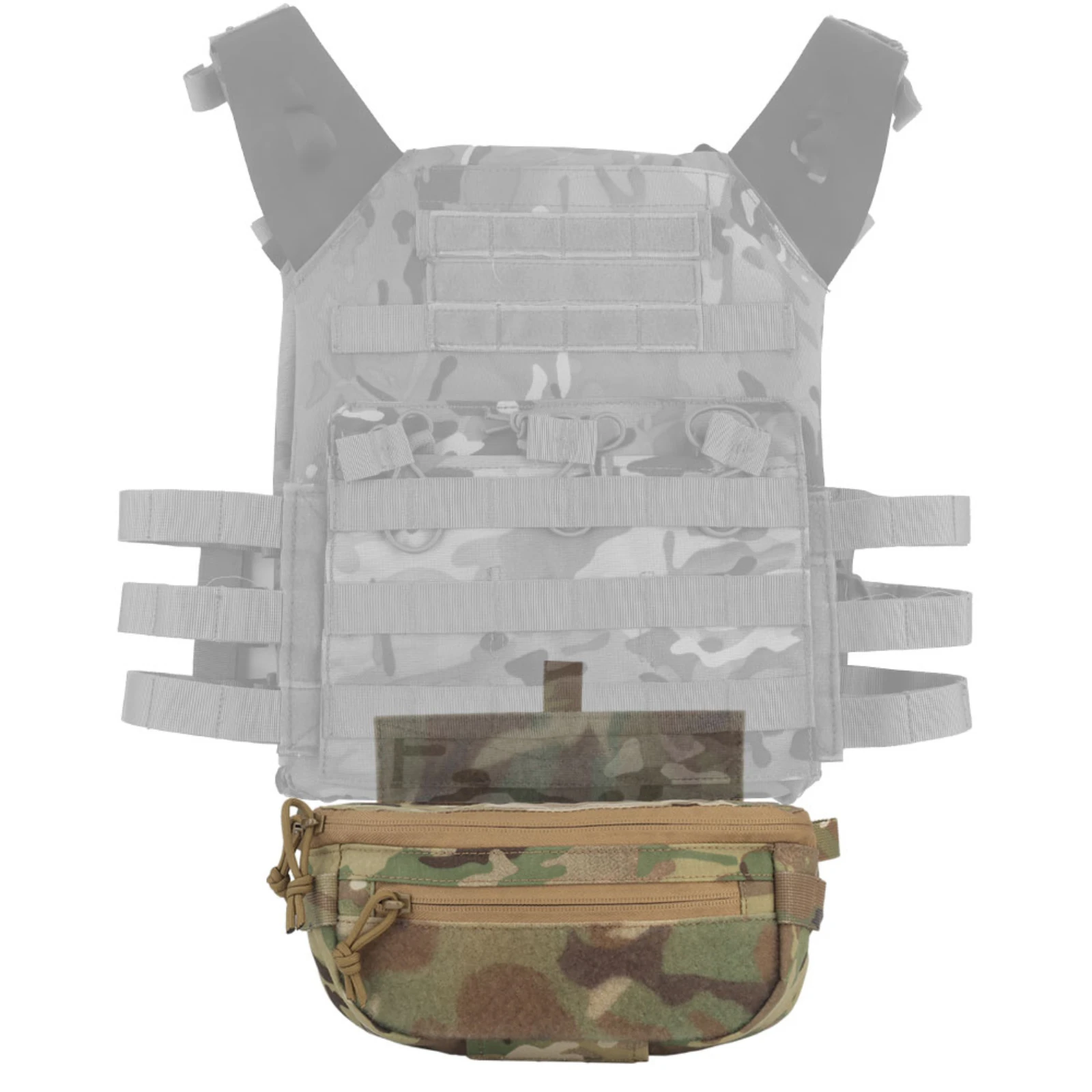 Bolsa táctica IFAK EDC colgante ergonómica multifunción bandolera - imagen 3