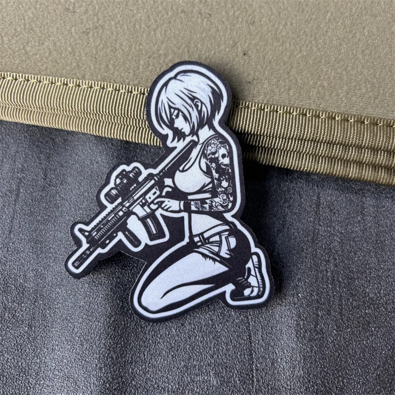 Parche táctico de moral anime para mochila y brazalete
