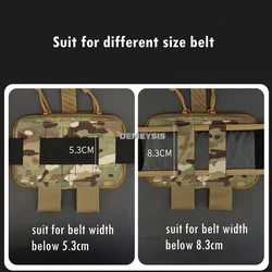 Bolsa médica táctica MOLLE para Airsoft y caza