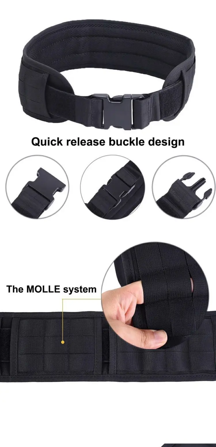 Detalle del sistema Molle para accesorios