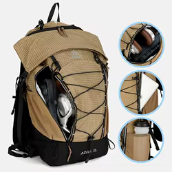 Mochila de senderismo unisex transpirable para montaña y viajes