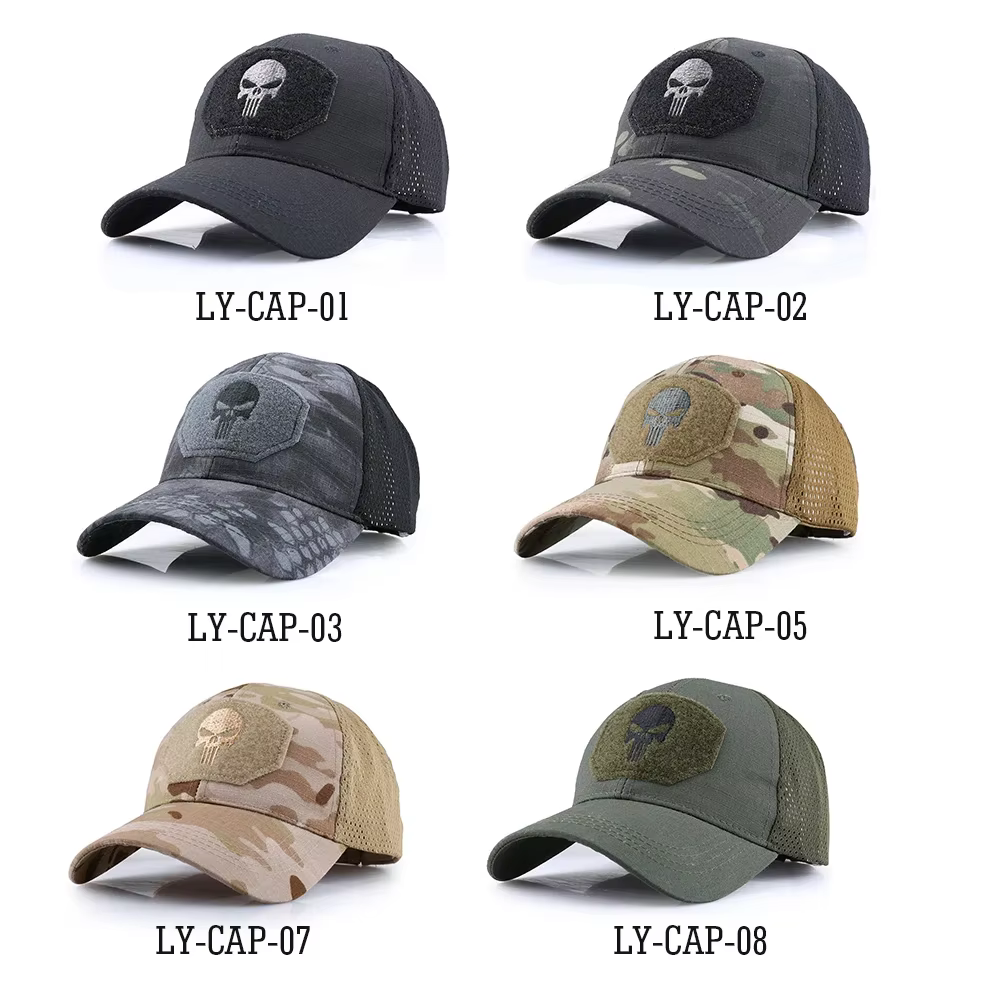 Gorra táctica JIUSUYI militar operativa outdoor - Negro reversible - imagen 4