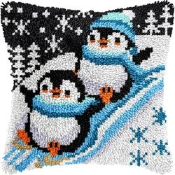 Smyrna Kit de almohada ártico con diseño pingüino y oso polar