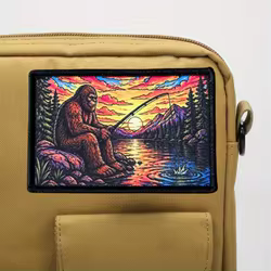 Parche táctico Sasquatch Bigfoot de gancho y bucle