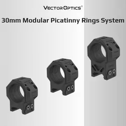 Vector Anillas Picatinny X-Mod Modular de montaje para mira