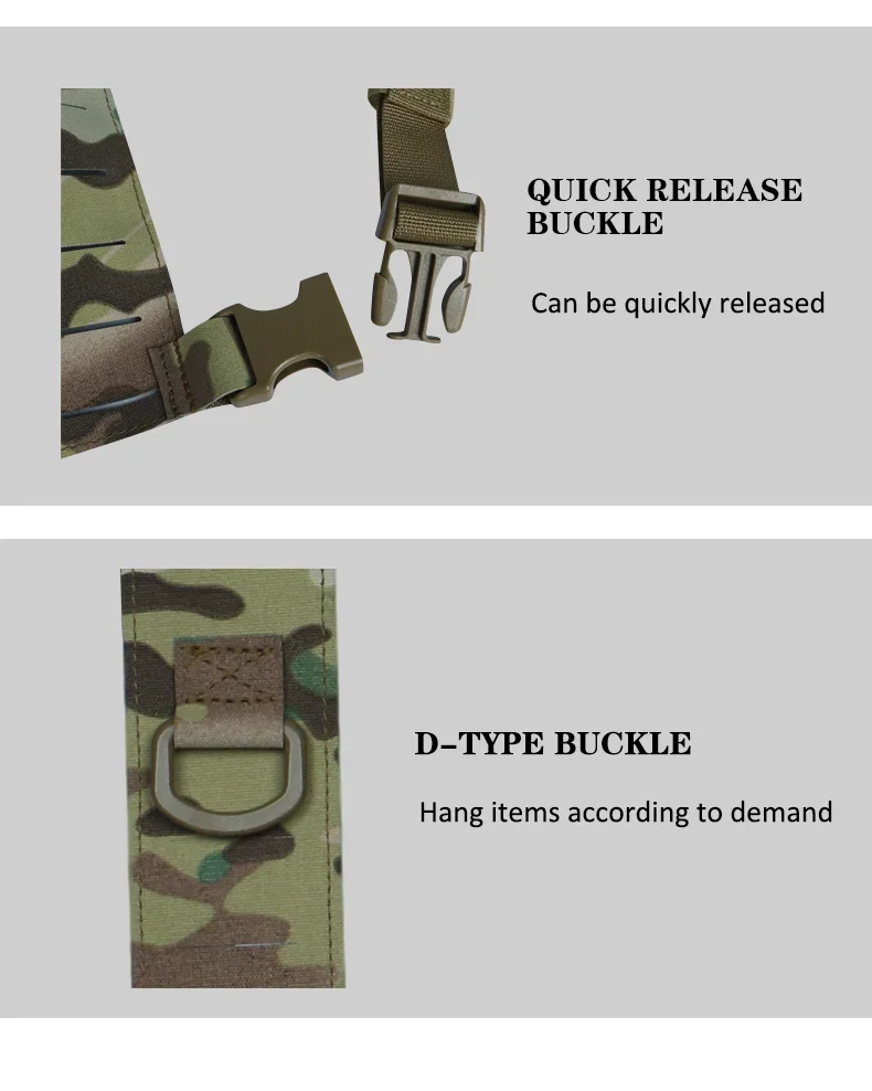 Chaleco táctico Artex MK5 MOLLE con panel frontal JPC Airsoft - imagen 2