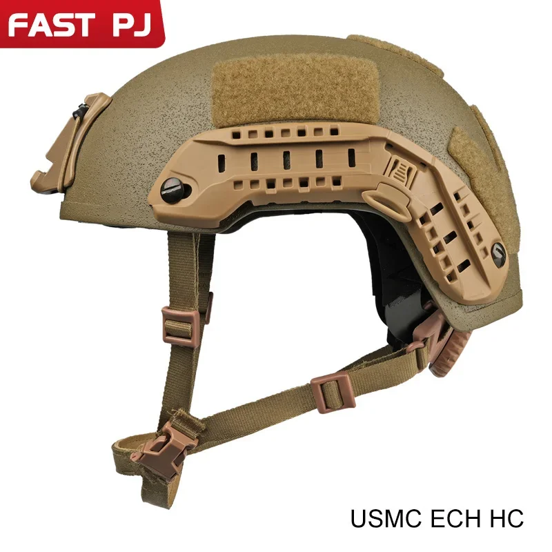 Casco táctico ECH corte alto combate fibra de vidrio MICH2001 - imagen 2
