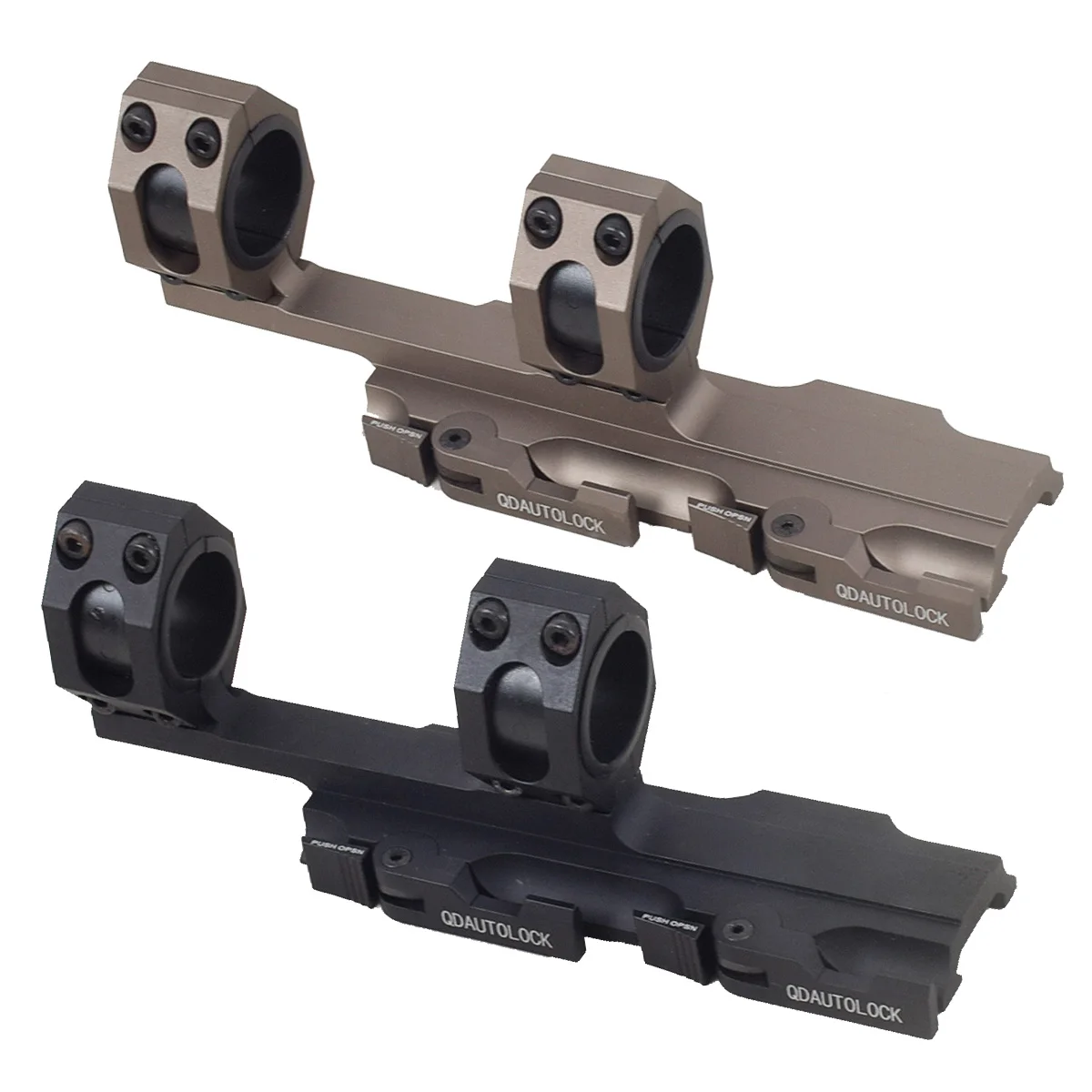Anillas cantilever para visor de 30 mm con montaje Picatinny