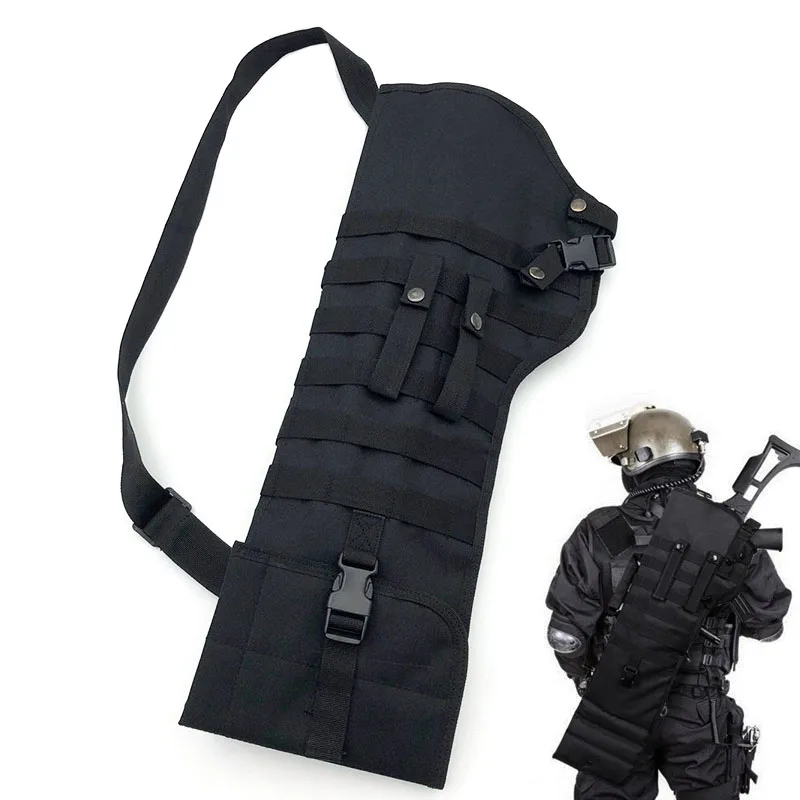 Funda táctica MOLLE larga para escopeta y rifle de hombro - imagen 3
