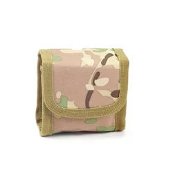 Portacartuchos táctico MOLLE para escopeta, bolsa cargadores caza
