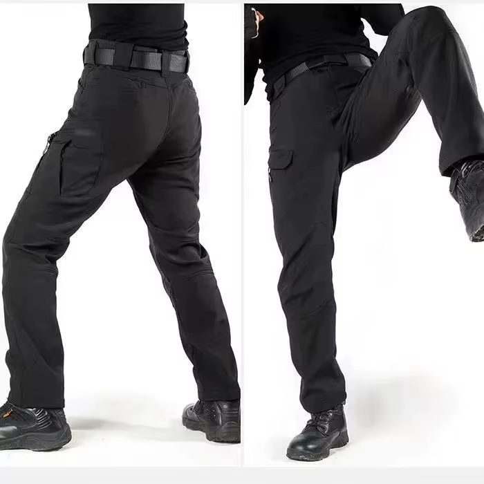 Chaqueta y pantalón tácticos piel de tiburón impermeable