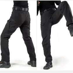 Chaqueta y pantalón tácticos piel de tiburón impermeable