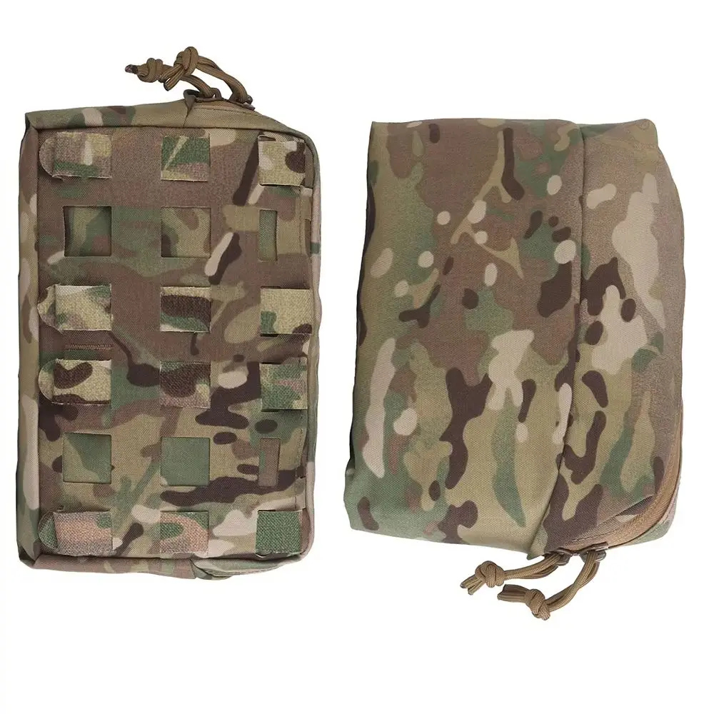 Bolsa táctica Ferro Style MOLLE con solapa frontal y panel trasero - imagen 2